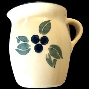 Pfaltzgraff‎ China Blueberries Creamer Jug Pottery